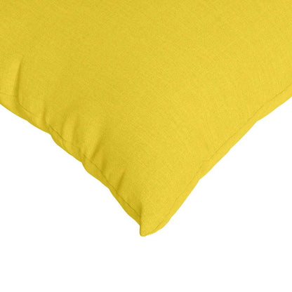 vidaXL Sofakissen 2 pcs Helles Gelb 50 x 30 cm Stoff