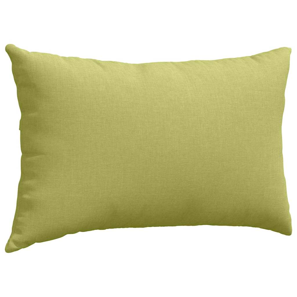 vidaXL Sofakissen 2 pcs Hellgrün 50 x 30 cm Stoff