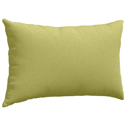 vidaXL Sofakissen 2 pcs Hellgrün 50 x 30 cm Stoff