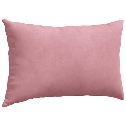 vidaXL Sofakissen 2 Stück Rosa 50 x 30 cm Cordstoff