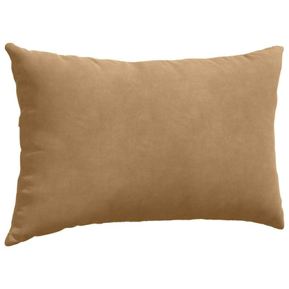 vidaXL Sofakissen 2 Stück Braun 50 x 30 cm Cordstoff