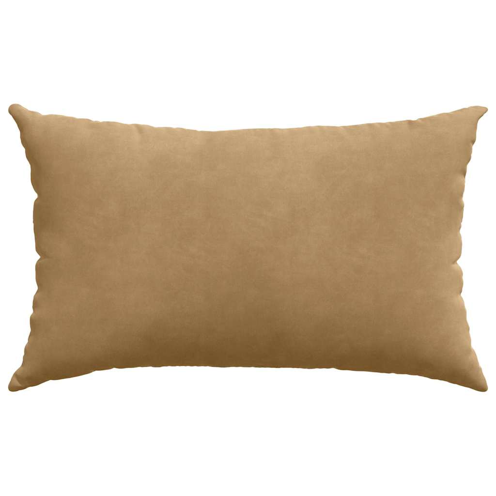 vidaXL Sofakissen 2 Stück Braun 50 x 30 cm Cordstoff