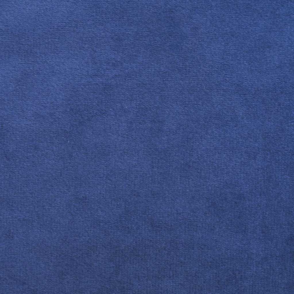 vidaXL Sofakissen 2 Stück Polizeiblau 50 x 30 cm Cordstoff