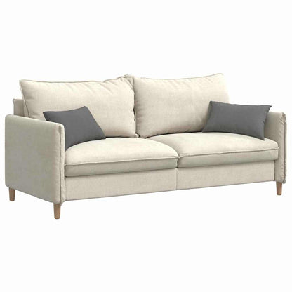 vidaXL Sofakissen 2 Stück Dunkelgrau 50 x 30 cm Stoff