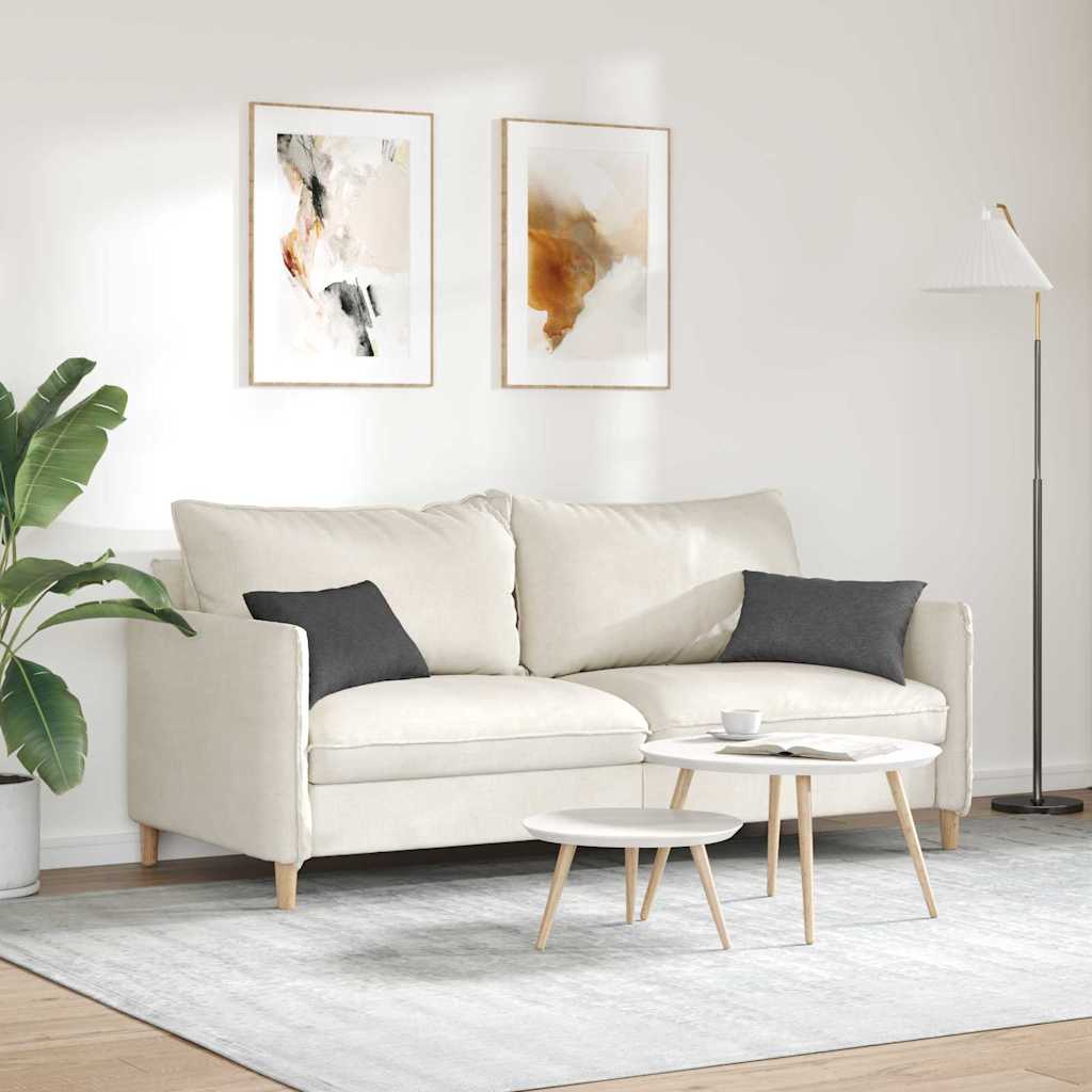 vidaXL Sofakissen 2 Stück Dunkelgrau 50 x 30 cm Cordstoff