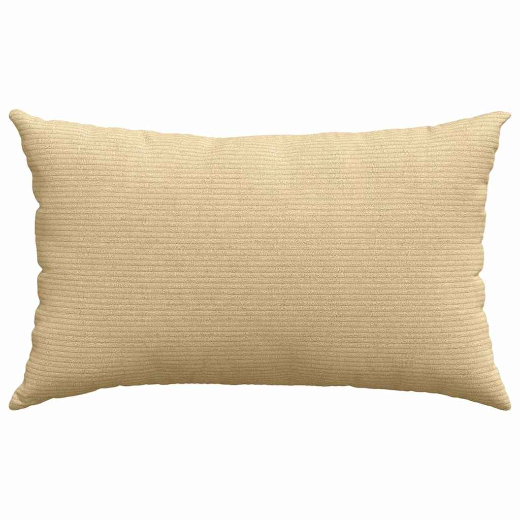 vidaXL Sofakissen 2 Stück Grau-Grün 50 x 30 cm Cordstoff