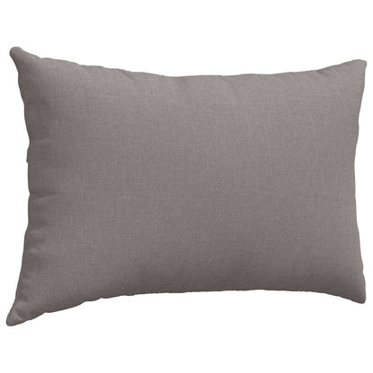 vidaXL Sofakissen 2 pcs Taupe 60 x 40 cm Stoff