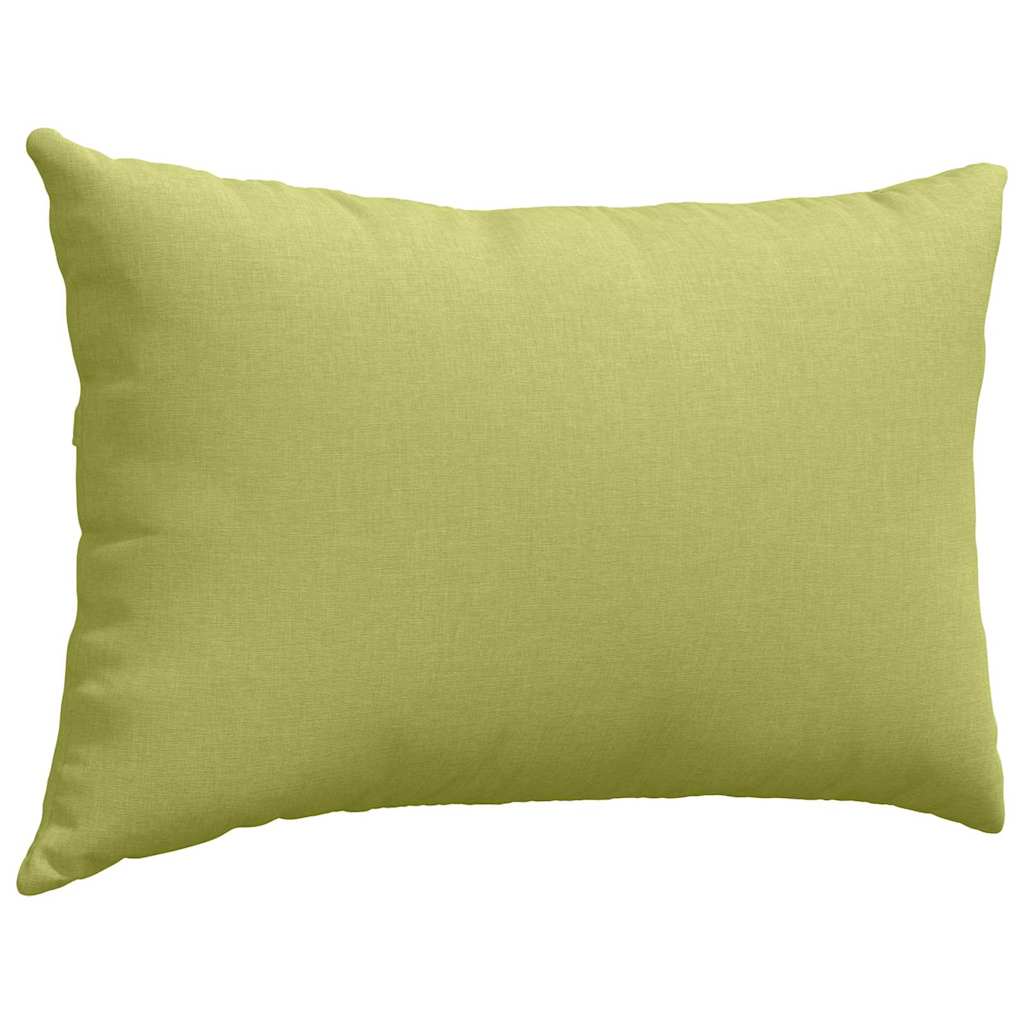vidaXL Sofakissen 2 pcs Hellgrün 60 x 40 cm Stoff