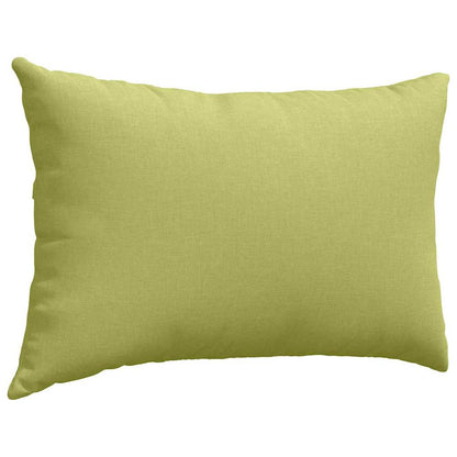 vidaXL Sofakissen 2 pcs Hellgrün 60 x 40 cm Stoff