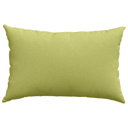 vidaXL Sofakissen 2 pcs Hellgrün 60 x 40 cm Stoff