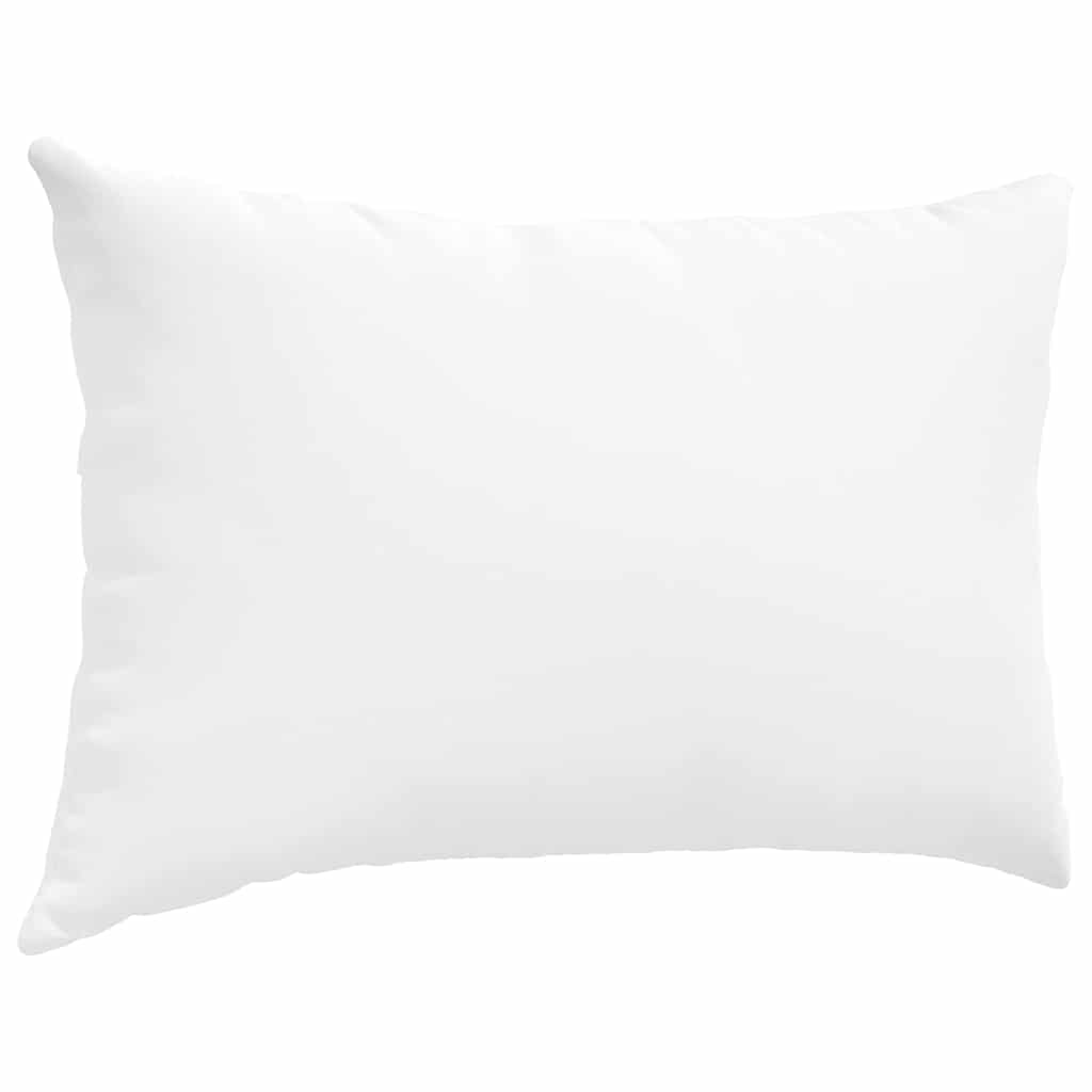 vidaXL Sofakissen 2 pcs Weiß 60 x 40 cm Stoff