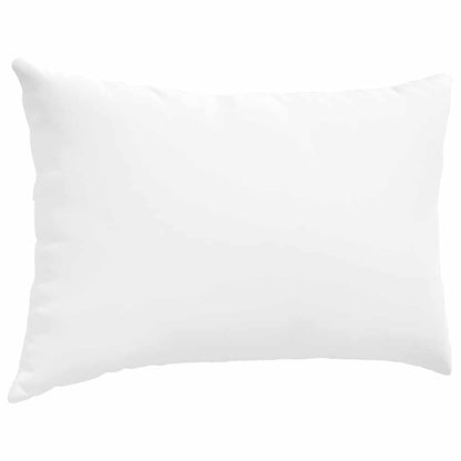 vidaXL Sofakissen 2 pcs Weiß 60 x 40 cm Stoff
