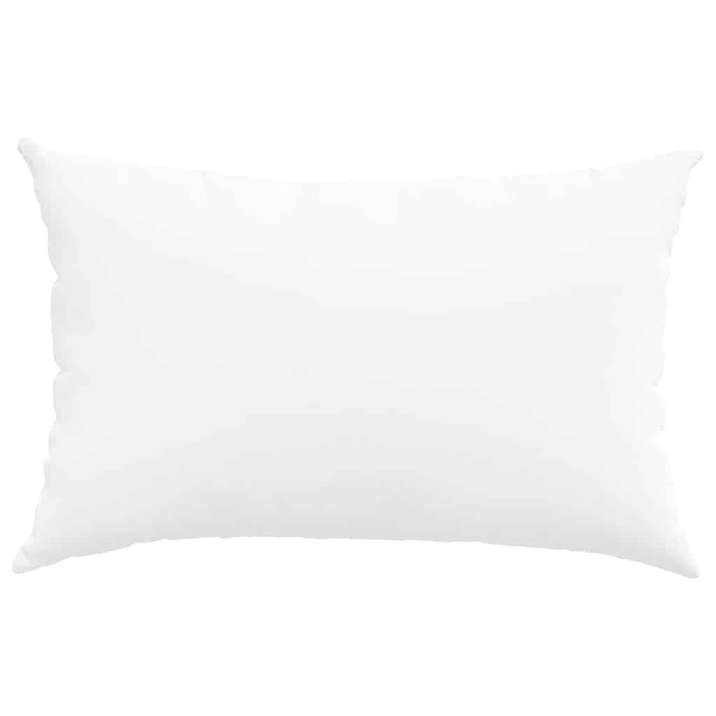 vidaXL Sofakissen 2 pcs Weiß 60 x 40 cm Stoff