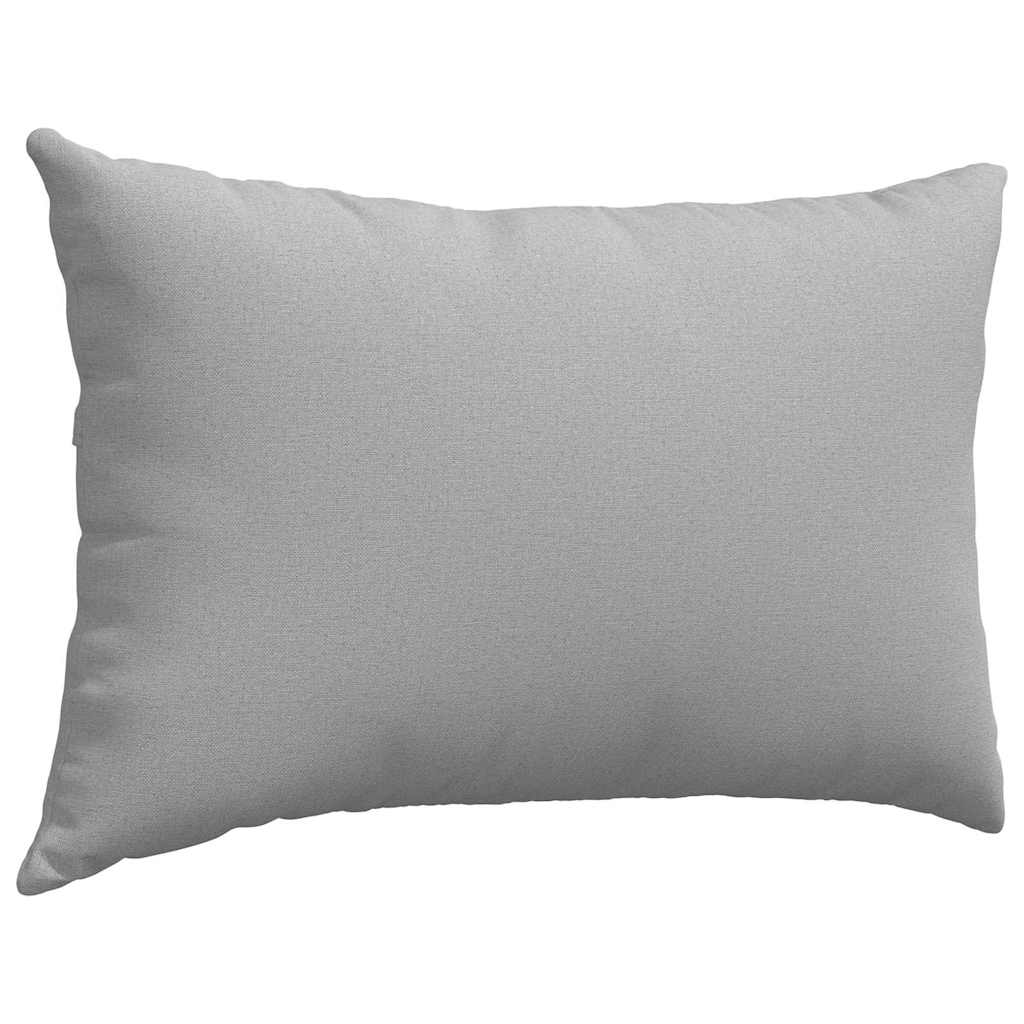 vidaXL Sofakissen 2 pcs Wolkengrau 60 x 40 cm Stoff
