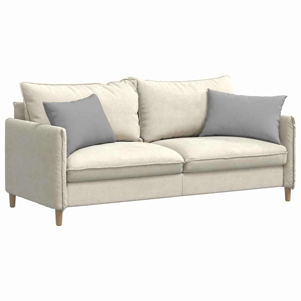vidaXL Sofakissen 2 pcs Wolkengrau 60 x 40 cm Stoff