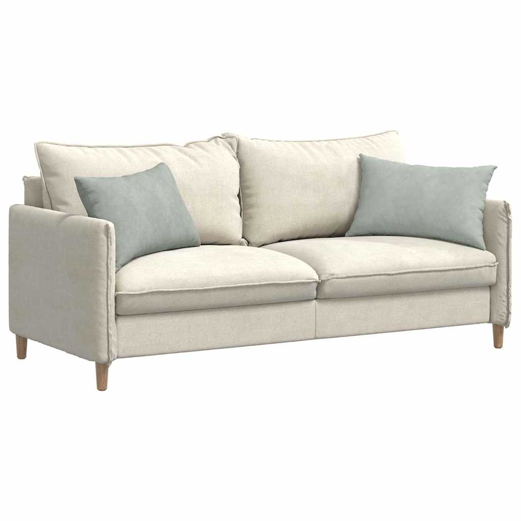 vidaXL Coussins de canapé 2 pcs Gris clair 60x40 cm Tissu côtelé