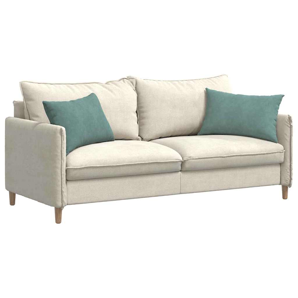 vidaXL Coussins de canapé 2 pcs Vert mer 60 x 40 cm Tissu en velours côtelé