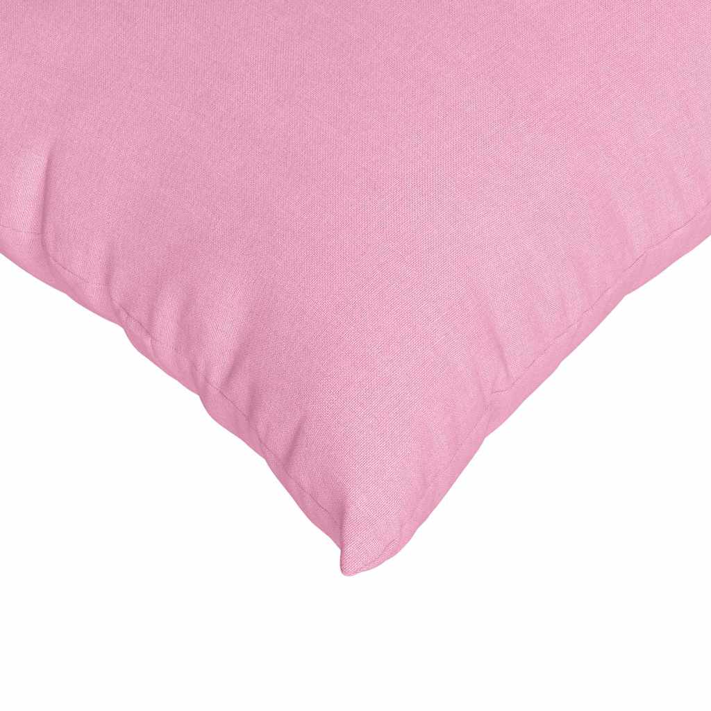 vidaXL Sofakissen 2 pcs Rosa 80 x 40 cm Stoff