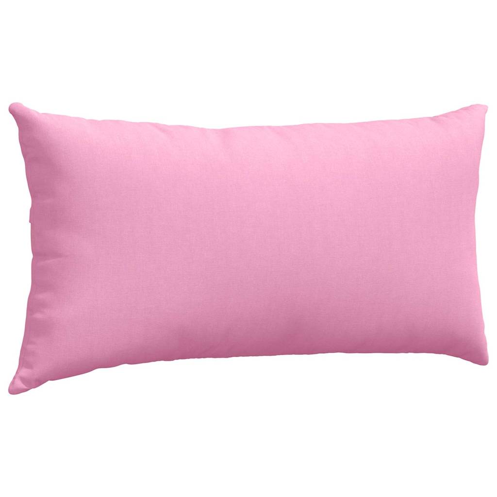 vidaXL Sofakissen 2 pcs Rosa 80 x 40 cm Stoff