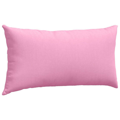 vidaXL Sofakissen 2 pcs Rosa 80 x 40 cm Stoff