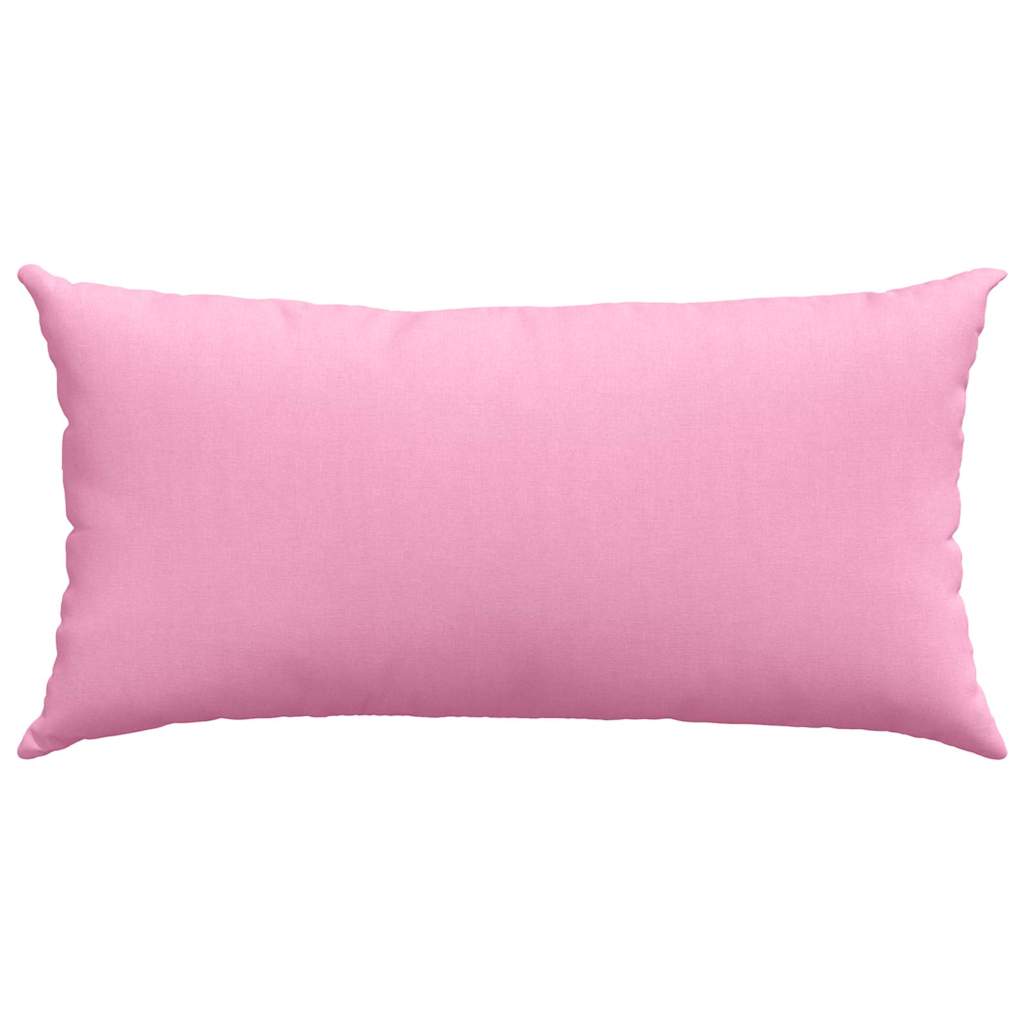 vidaXL Sofakissen 2 pcs Rosa 80 x 40 cm Stoff
