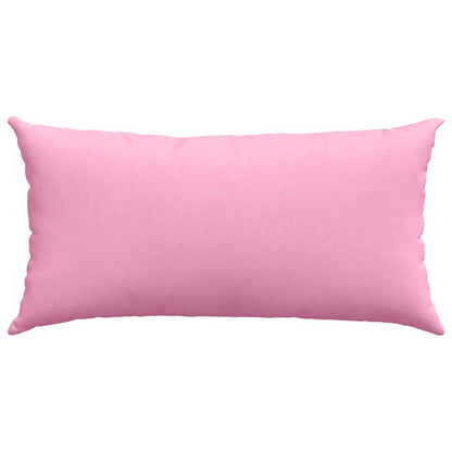 vidaXL Sofakissen 2 pcs Rosa 80 x 40 cm Stoff