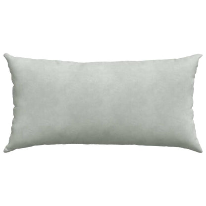 vidaXL Sofakissen 2 Stück Hellgrau 80 x 40 cm Cordstoff