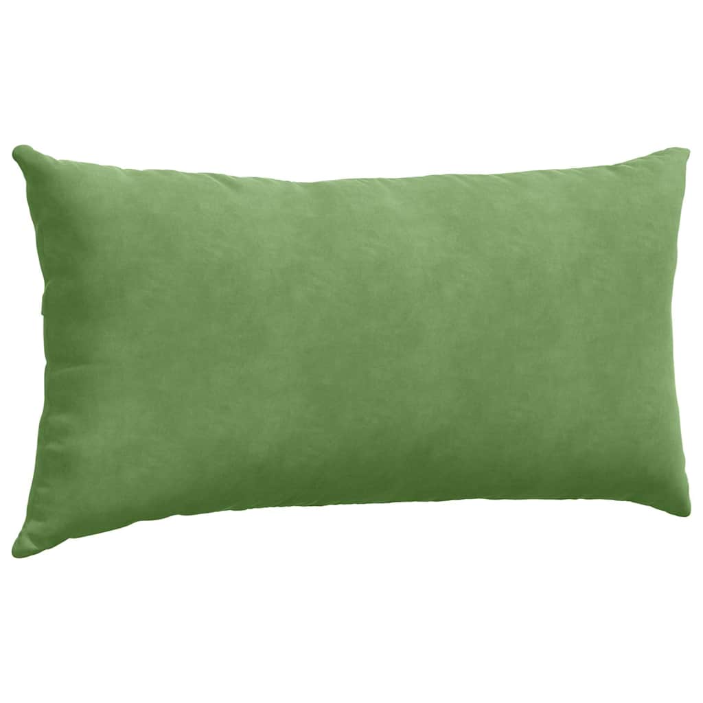 vidaXL Sofakissen 2 Stück Hellgrün 80 x 40 cm Cordstoff