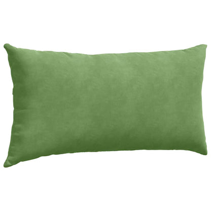 vidaXL Sofakissen 2 Stück Hellgrün 80 x 40 cm Cordstoff