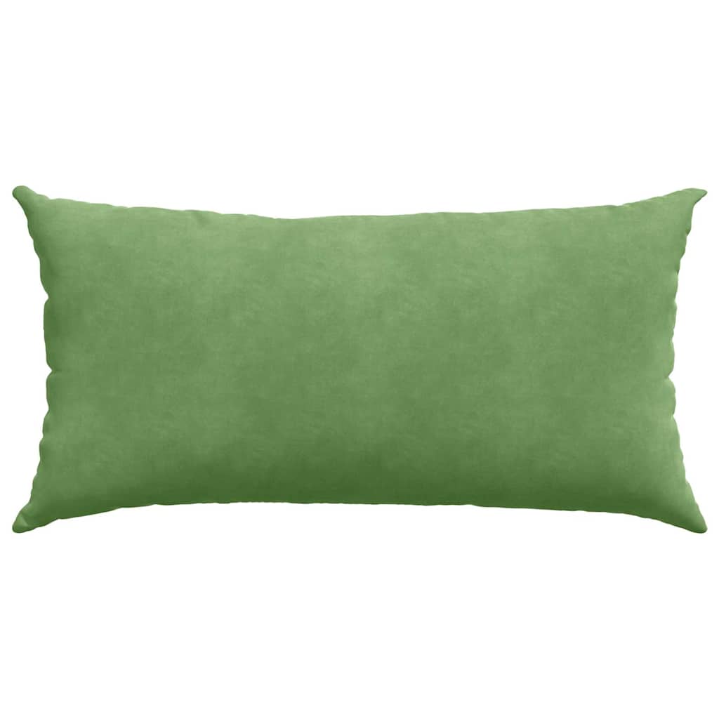 vidaXL Sofakissen 2 Stück Hellgrün 80 x 40 cm Cordstoff