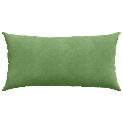 vidaXL Sofakissen 2 Stück Hellgrün 80 x 40 cm Cordstoff