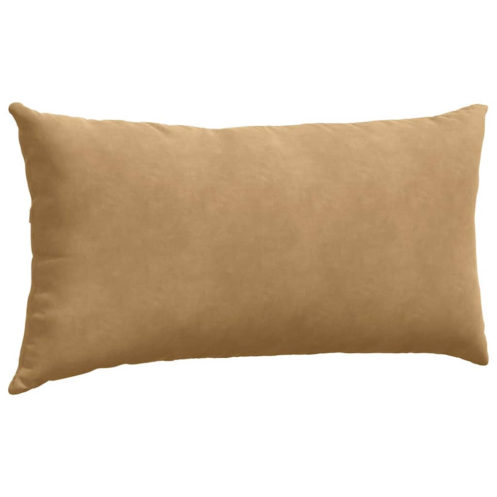 vidaXL Sofakissen 2 Stück Braun 80 x 40 cm Cordstoff