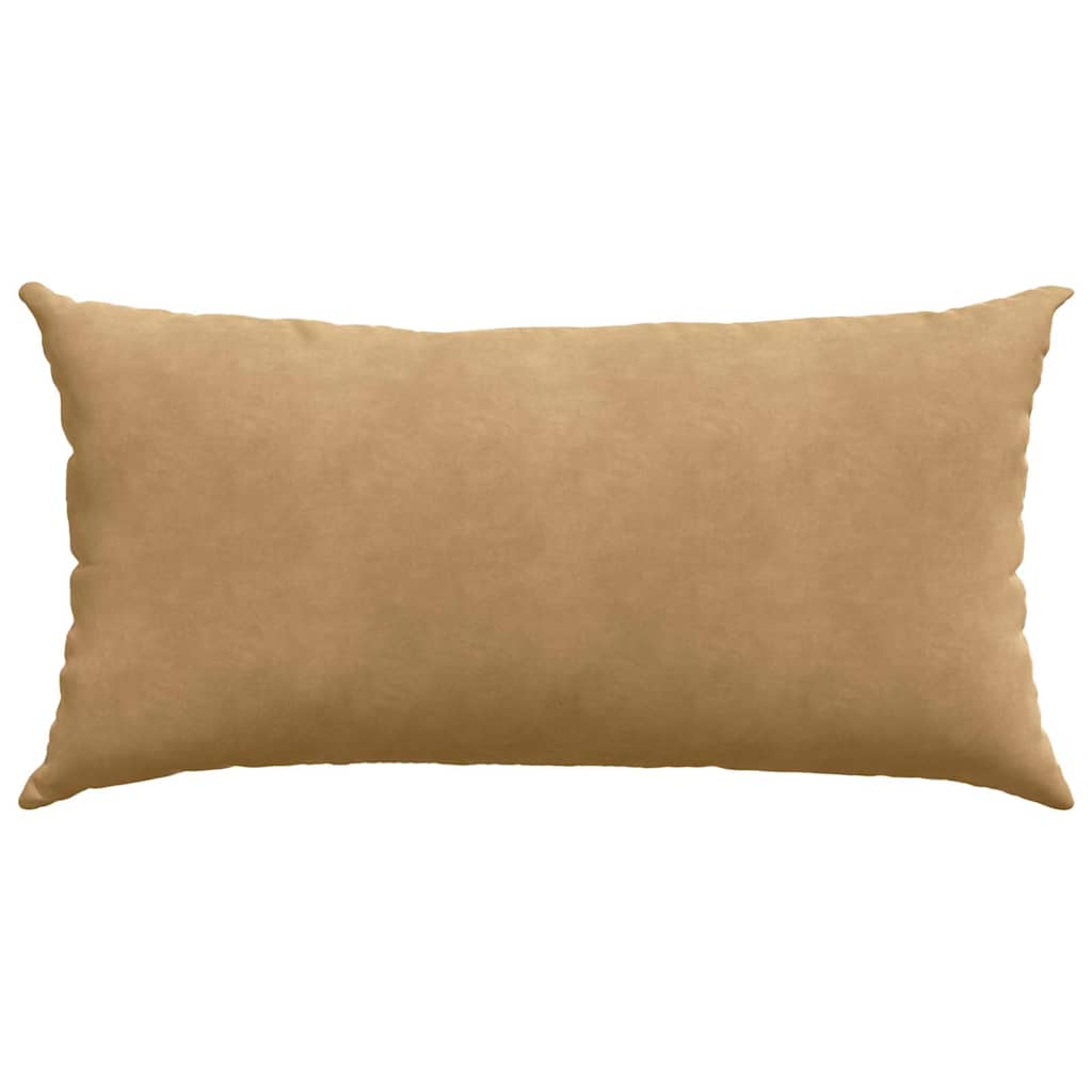 vidaXL Sofakissen 2 Stück Braun 80 x 40 cm Cordstoff