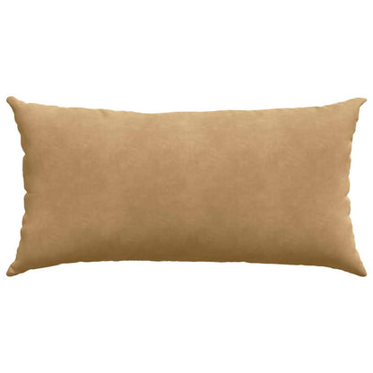 vidaXL Sofakissen 2 Stück Braun 80 x 40 cm Cordstoff