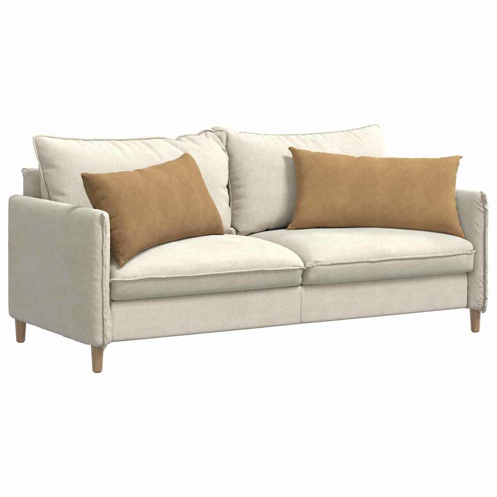 vidaXL Sofakissen 2 Stück Braun 80 x 40 cm Cordstoff