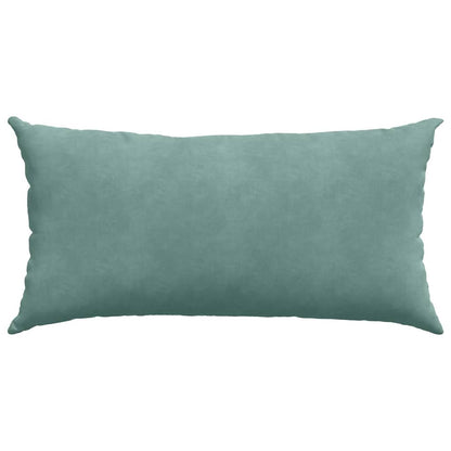 vidaXL Sofakissen 2 Stück Meergrün 80 x 40 cm Cordstoff