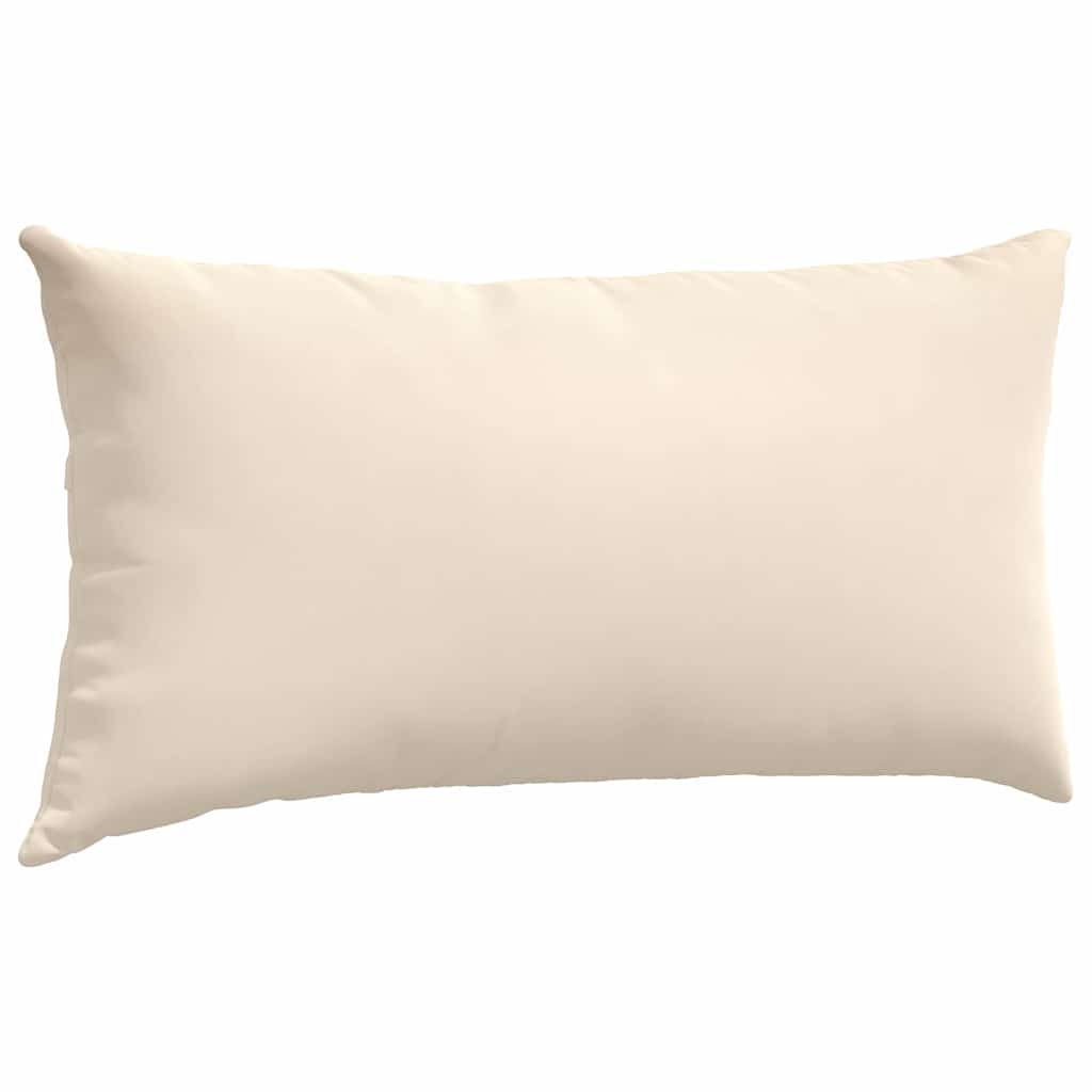 vidaXL Sofakissen 2 Stück Beige 80 x 40 cm Stoff