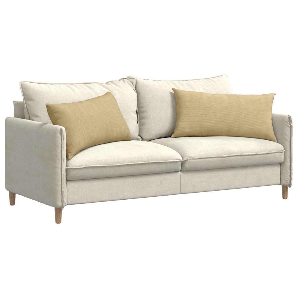vidaXL Sofakissen 2 Stück Grau-Grün 80 x 40 cm Cordstoff