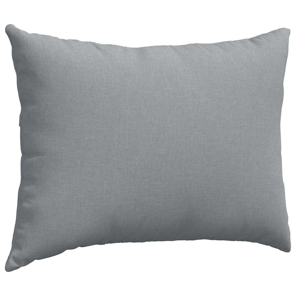 vidaXL Sofakissen 2 pcs Hellgrau 70 x 50 cm Stoff