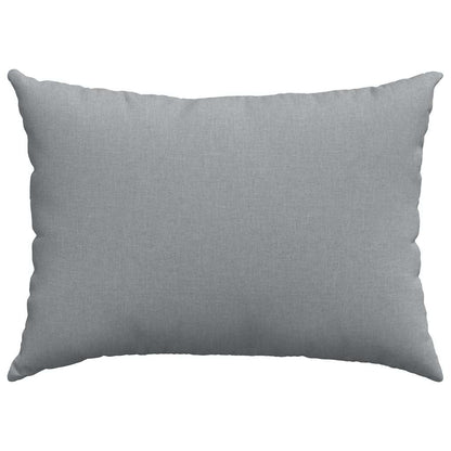 vidaXL Sofakissen 2 pcs Hellgrau 70 x 50 cm Stoff