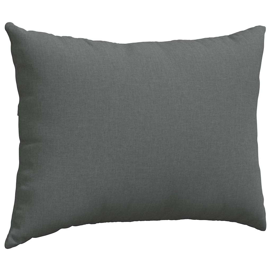 vidaXL Sofakissen 2 pcs Dunkelgrau 70 x 50 cm Stoff