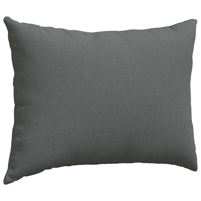 vidaXL Sofakissen 2 pcs Dunkelgrau 70 x 50 cm Stoff