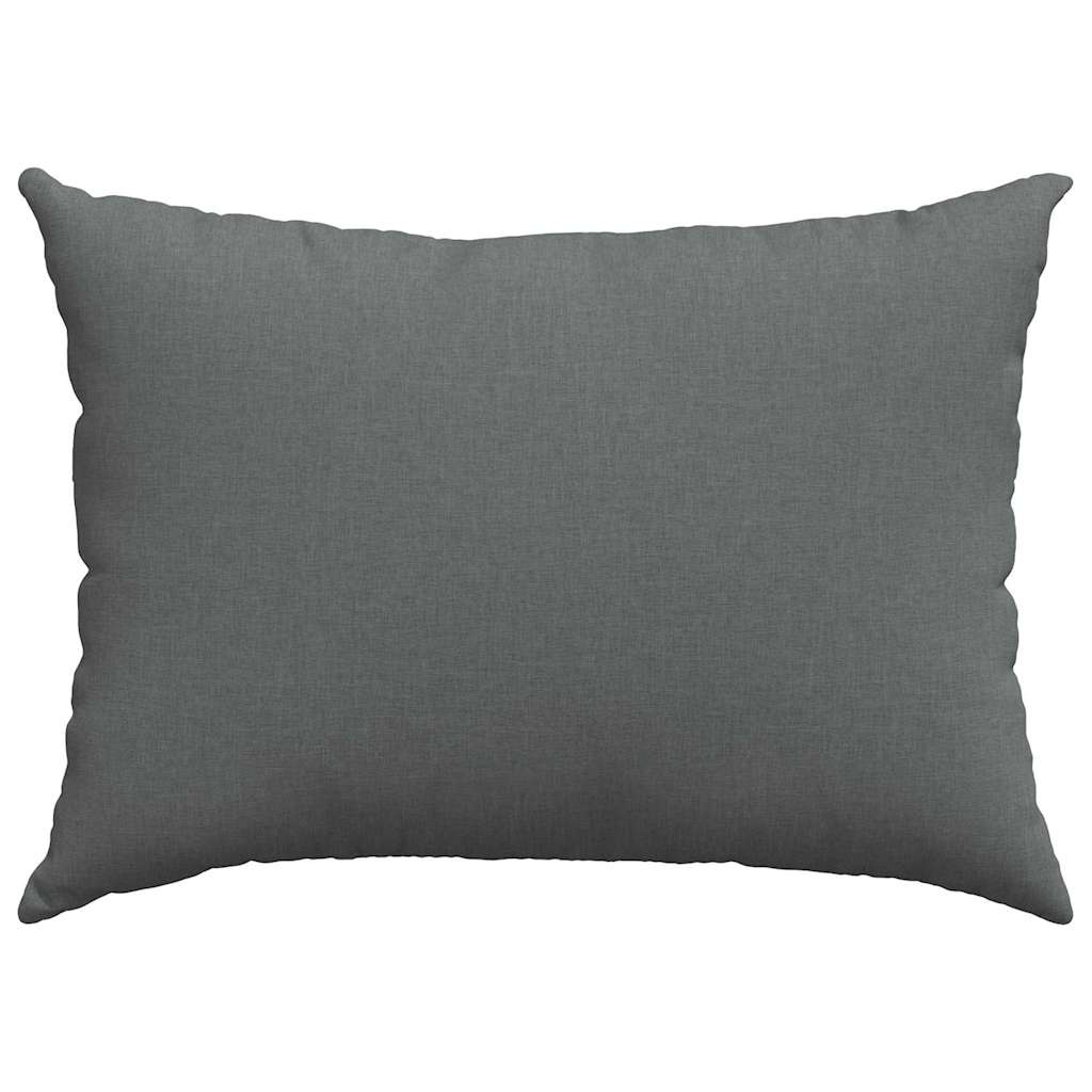 vidaXL Sofakissen 2 pcs Dunkelgrau 70 x 50 cm Stoff