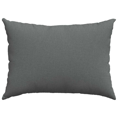 vidaXL Sofakissen 2 pcs Dunkelgrau 70 x 50 cm Stoff