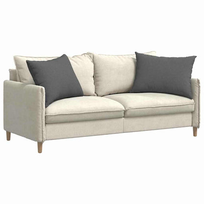 vidaXL Sofakissen 2 pcs Dunkelgrau 70 x 50 cm Stoff