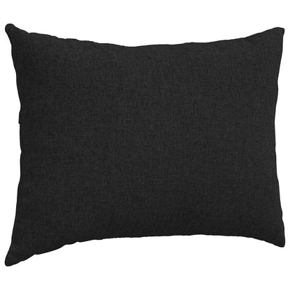 vidaXL Sofakissen 2 pcs Schwarz 70 x 50 cm Stoff
