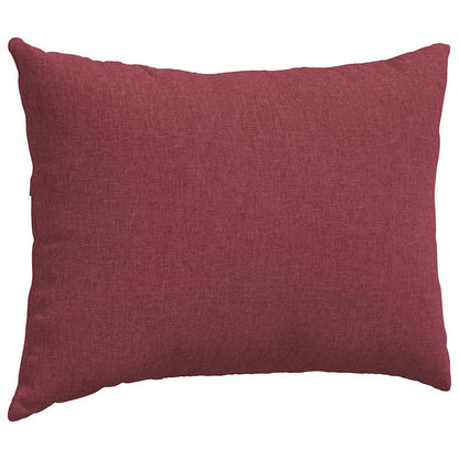 vidaXL Sofakissen 2 pcs Weinrot 70 x 50 cm Stoff