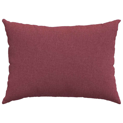 vidaXL Sofakissen 2 pcs Weinrot 70 x 50 cm Stoff