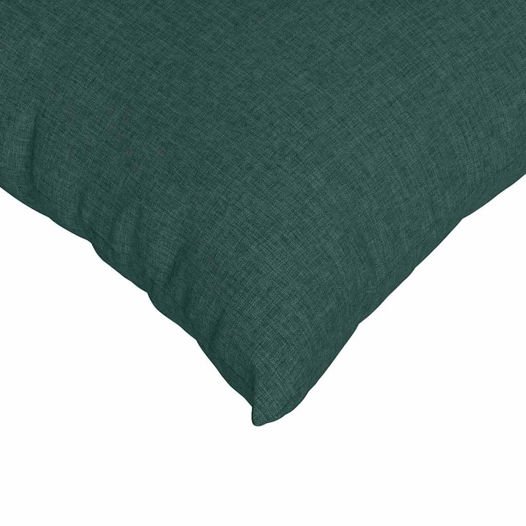 vidaXL Sofakissen 2 pcs Dunkelgrün 70 x 50 cm Stoff