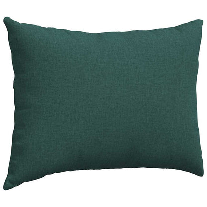 vidaXL Sofakissen 2 pcs Dunkelgrün 70 x 50 cm Stoff